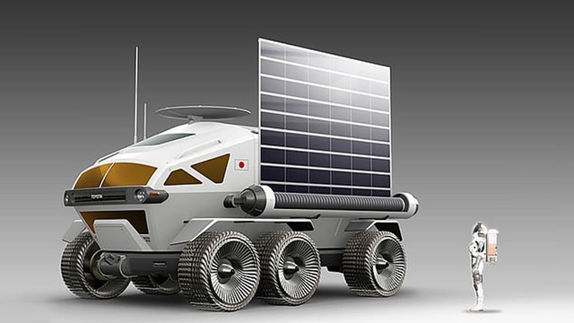 Toyota ra mắt xe tự lái “minibus” cho các phi hành gia trên Mặt Trăng - 1 Toyota ra mắt xe tự lái “minibus” cho các phi hành gia trên Mặt Trăng - 1