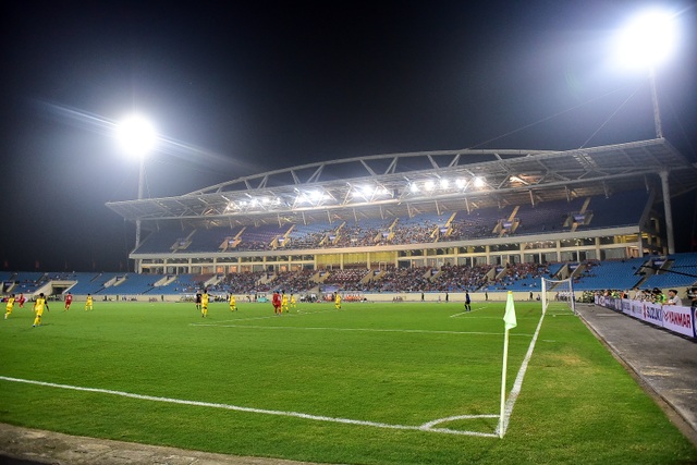 Sân Mỹ Đình vắng khán giả trong ngày U23 Việt Nam thắng U23 Brunei