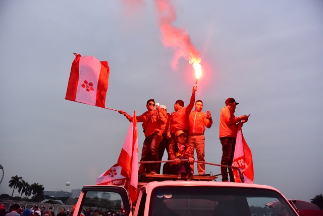 CĐV Hải Phòng cháy hết mình trước trận U23 Việt Nam gặp U23 Indonesia - 8
