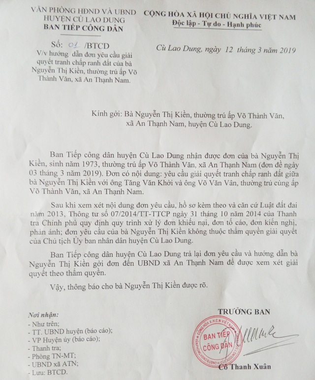 Sóc Trăng: Mua nhà và đất ở gần chục năm, chính quyền yêu cầu dỡ nhà trả đất cho xã! - 4 Sóc Trăng: Mua nhà và đất ở gần chục năm, chính quyền yêu cầu dỡ nhà trả đất cho xã! - 4