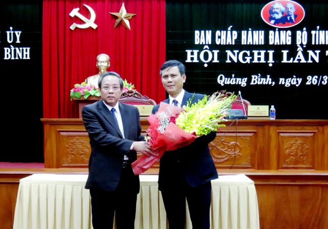 Quảng Bình có tân Phó Bí thư Thường trực Tỉnh ủy