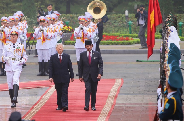 Tổng Bí thư, Chủ tịch nước Nguyễn Phú Trọng hội đàm với Quốc vương Brunei - Ảnh minh hoạ 3