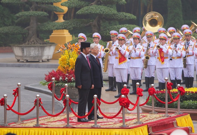 Tổng Bí thư, Chủ tịch nước Nguyễn Phú Trọng hội đàm với Quốc vương Brunei - Ảnh minh hoạ 2