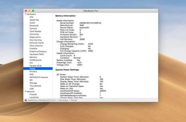 Kiểm tra tình trạng chai pin trên MacBook chỉ trong vài cú click chuột - Ảnh minh hoạ 3