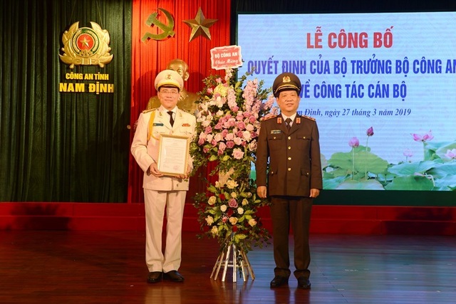 Nam Định có Giám đốc Công an tỉnh mới