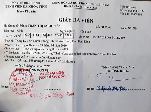 Lãnh đạo Trung tâm Y tế lên tiếng vụ thai nhi 5,1kg chết oan trong lúc sinh - 2 Lãnh đạo Trung tâm Y tế lên tiếng vụ thai nhi 5,1kg chết oan trong lúc sinh - 2