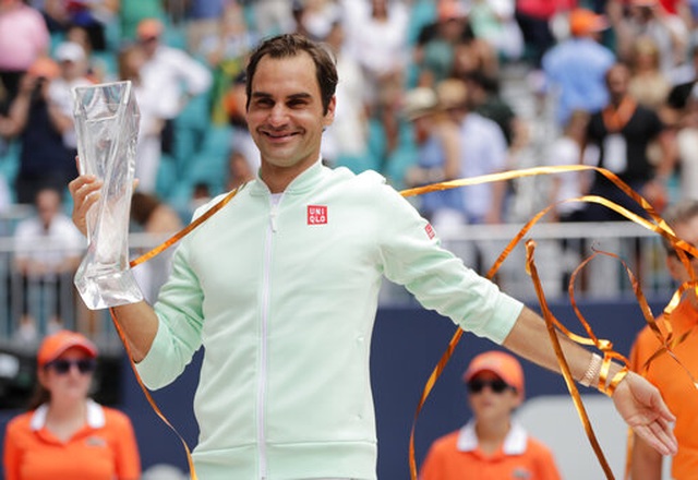 Vô địch Miami Open, Federer có danh hiệu thứ 101 - 1