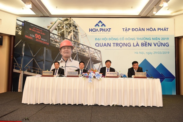 Hòa Phát đặt mục tiêu doanh thu 70.000 tỷ đồng cho năm 2019 - 1 Hòa Phát đặt mục tiêu doanh thu 70.000 tỷ đồng cho năm 2019 - 1