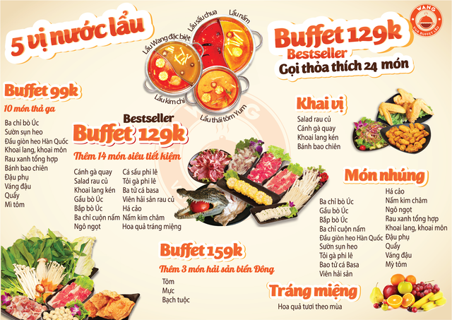 Lẩu Wang - Buffet Ngon, Giá Rẻ Đình Đám Tại Hà Thành | Báo Dân Trí