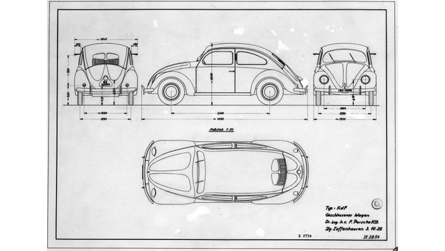 Chiếc VW Beetle độc nhất vô nhị do Porsche thiết kế và sản xuất - 1