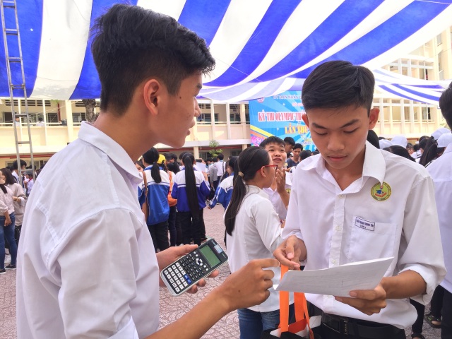 Gần 7.000 học sinh khu vực phía Nam tranh tài kỳ thi Olympic tháng 4 - 3 Gần 7.000 học sinh khu vực phía Nam tranh tài kỳ thi Olympic tháng 4 - 3