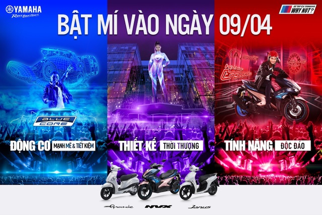 Yamaha hứa hẹn tung bất ngờ trong ngày 9/4 - 2