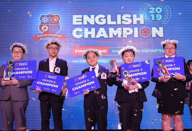 Lộ diện 5 quán quân của cuộc thi toàn quốc English Champion 2019 - 1 Lộ diện 5 quán quân của cuộc thi toàn quốc English Champion 2019 - 1