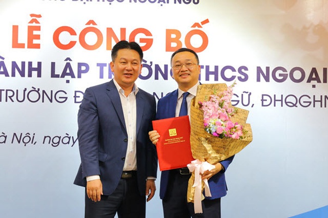 Thành lập trường THCS ngoại ngữ trực thuộc Trường ĐH Ngoại ngữ - ĐH QGHN - 1 Thành lập trường THCS ngoại ngữ trực thuộc Trường ĐH Ngoại ngữ - ĐH QGHN - 1