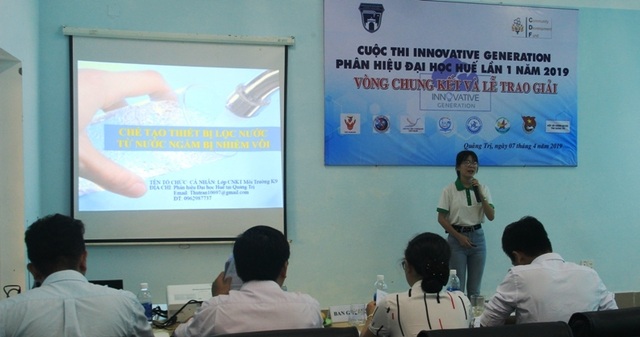 Nhóm sinh viên chế tạo thiết bị lọc nước ngầm “siêu rẻ” cho người dân vùng khó - 1 Nhóm sinh viên chế tạo thiết bị lọc nước ngầm “siêu rẻ” cho người dân vùng khó - 1