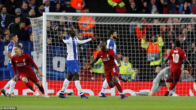 Liverpool 2-0 Porto: Vừa đủ để Anfield 