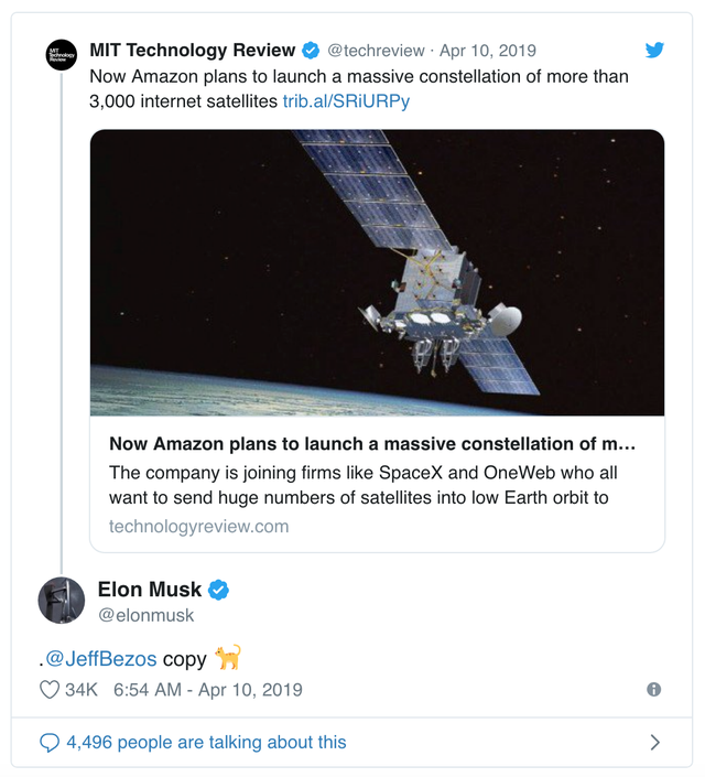 Elon Musk “đá đểu” ông chủ Amazon là kẻ sao chép - 2 Elon Musk “đá đểu” ông chủ Amazon là kẻ sao chép - 2
