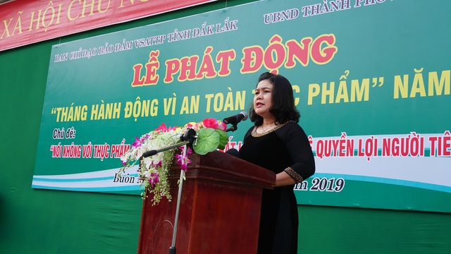 Đắk Lắk: Phát động “Tháng hành động vì an toàn thực phẩm” năm 2019 - 1 Đắk Lắk: Phát động “Tháng hành động vì an toàn thực phẩm” năm 2019 - 1