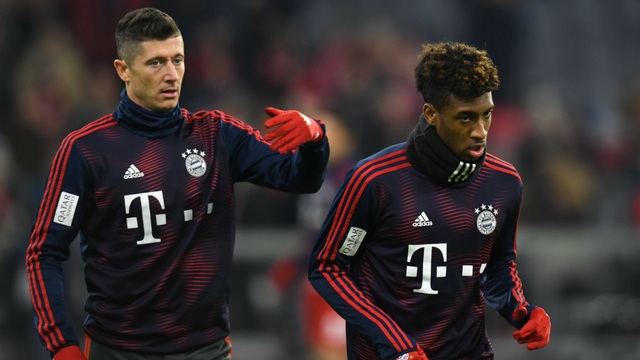 Lewandowski và Coman lao vào đánh nhau trên sân tập - 1