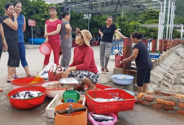 Du khách tham quan Cù Lao Chàm Du khách tham quan Cù Lao Chàm