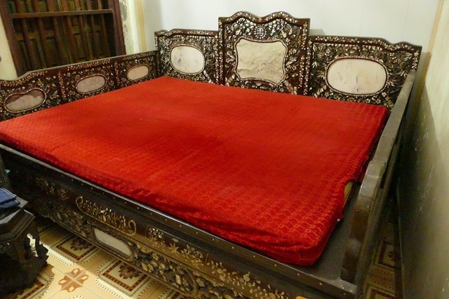 Truy tìm lai lịch chiếc giường cổ giá bạc tỉ ở Nam Định - Ảnh 7.