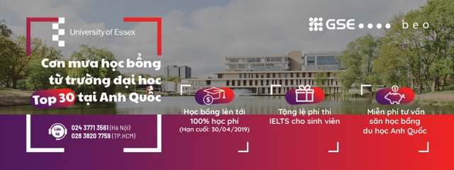 Cơn mưa học bổng từ trường đại học Top 22 tại Anh Quốc - 1 Cơn mưa học bổng từ trường đại học Top 22 tại Anh Quốc - 1