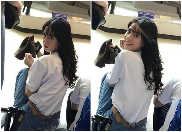 Hot girl hờn dỗi và phản ứng diễn sâu gặp máy ảnh gây sốt mạng - 1 Hot girl hờn dỗi và phản ứng diễn sâu gặp máy ảnh gây sốt mạng - 1