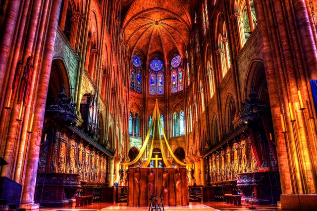 Vẻ đẹp tráng lệ của Nhà thờ Đức Bà Paris trước khi bị nhấn chìm trong biển lửa - 7