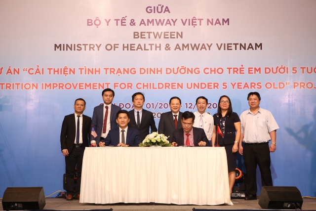 Amway ký thỏa thuận hợp tác với Bộ Y tế về cải thiện dinh dưỡng cho trẻ dưới 5 tuổi - 4 Amway ký thỏa thuận hợp tác với Bộ Y tế về cải thiện dinh dưỡng cho trẻ dưới 5 tuổi - 4