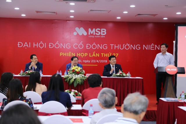 Đại hội cổ đông MSB: MSB sẽ chyển biến mạnh trong giai đoạn 2019-2023 - 1 Đại hội cổ đông MSB: MSB sẽ chyển biến mạnh trong giai đoạn 2019-2023 - 1