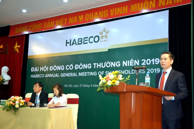 Đại hội cổ đông Habeco: Dồn mọi bộ nguồn lực, giữ vững thị phần - 1 Đại hội cổ đông Habeco: Dồn mọi bộ nguồn lực, giữ vững thị phần - 1