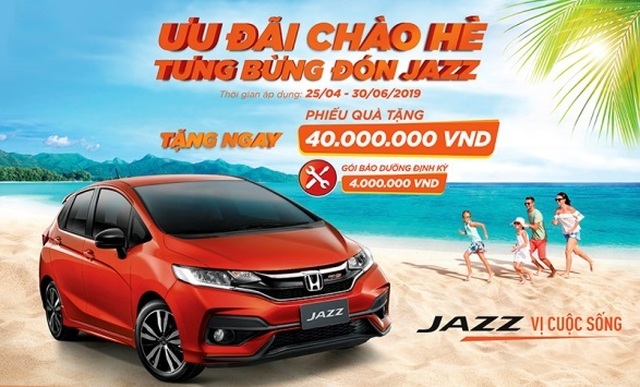 Honda khuyến mại lớn chào hè cho Jazz - 1