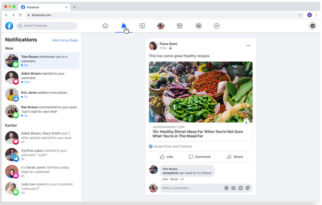 Facebook ra mắt giao diện hoàn toàn mới trên nền web và ứng dụng di động - 5
