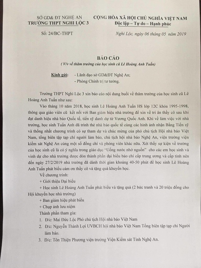 Hội Nhà báo xác minh hội viên “nhà báo quốc tế” Lê Hoàng Anh Tuấn - 2 Hội Nhà báo xác minh hội viên “nhà báo quốc tế” Lê Hoàng Anh Tuấn - 2