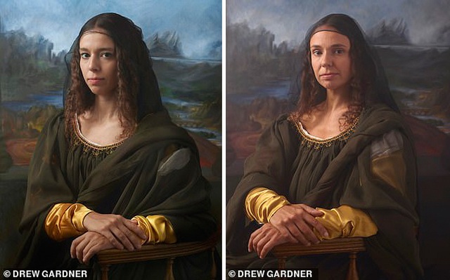 Hậu duệ nàng Mona Lisa tái hiện siêu phẩm hội họa - 1 Hậu duệ nàng Mona Lisa tái hiện siêu phẩm hội họa - 1