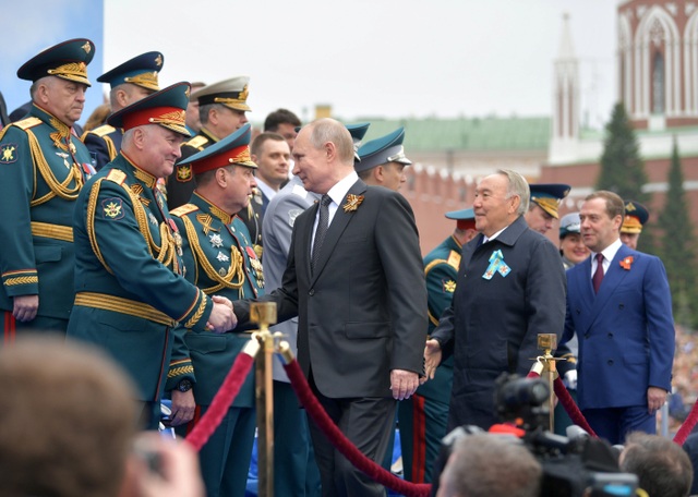 13.000 binh sĩ Nga duyệt binh trên Quảng trường Đỏ kỷ niệm chiến thắng phát xít - 40