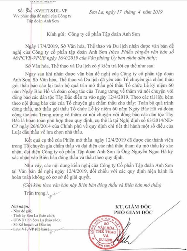 Đề nghị làm rõ đúng sai vụ nữ tổng giám đốc tố vụ thông thầu tại Sơn La! - 5 Đề nghị làm rõ đúng sai vụ nữ tổng giám đốc tố vụ thông thầu tại Sơn La! - 5