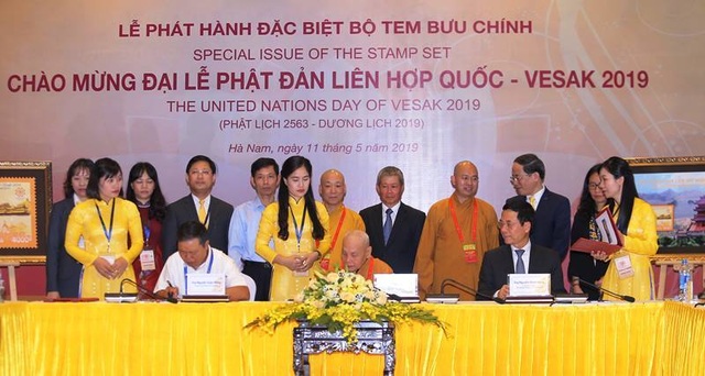 Phát hành đặc biệt bộ tem “Chào mừng Đại lễ Phật đản Liên hợp Quốc – Vesak 2019”