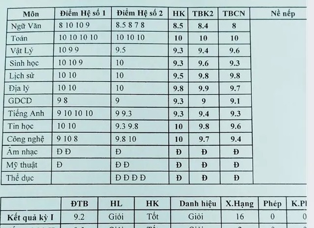 Buồn chán vì con học lớp 1 không đạt... giỏi toàn diện - 1 Buồn chán vì con học lớp 1 không đạt... giỏi toàn diện - 1