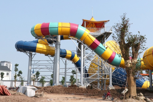 Sắp khai trương công viên nước Thanh Hà lớn nhất Hà Nội. - 6 Sắp khai trương công viên nước Thanh Hà lớn nhất Hà Nội. - 6