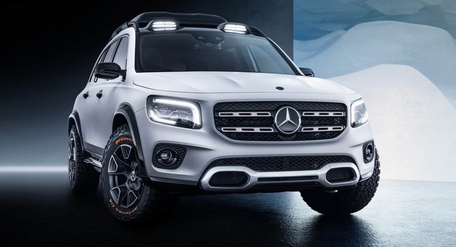 Mercedes-Benz chuẩn bị trình làng mẫu SUV 7 chỗ GLB - 1