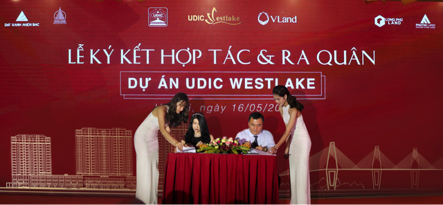 Lễ Ký kết hợp tác và Ra quân dự án UDIC Westlake - 1 Lễ Ký kết hợp tác và Ra quân dự án UDIC Westlake - 1