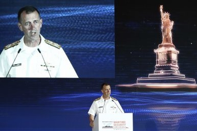 Mỹ kêu gọi các nước tăng cường tuần tra tự do hàng hải Biển Đông - 2 Mỹ kêu gọi các nước tăng cường tuần tra tự do hàng hải Biển Đông - 2