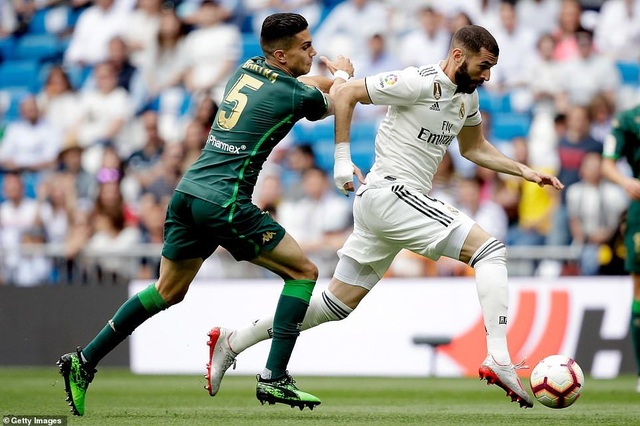 Real Madrid 0-2 Betis: Kết cục cay đắng cho HLV Zidane - 7 Real Madrid 0-2 Betis: Kết cục cay đắng cho HLV Zidane - 7
