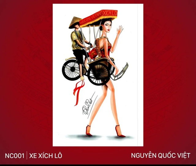 Xích lô, chọi trâu… được thiết kế cho Hoàng Thùy để mang đến Miss Universe 2019? - 2 Xích lô, chọi trâu… được thiết kế cho Hoàng Thùy để mang đến Miss Universe 2019? - 2