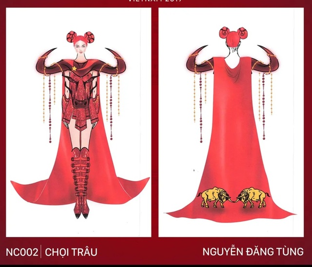 Xích lô, chọi trâu… được thiết kế cho Hoàng Thùy để mang đến Miss Universe 2019? - 3 Xích lô, chọi trâu… được thiết kế cho Hoàng Thùy để mang đến Miss Universe 2019? - 3