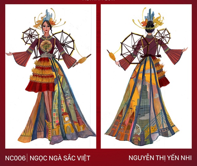 Xích lô, chọi trâu… được thiết kế cho Hoàng Thùy để mang đến Miss Universe 2019? - 7 Xích lô, chọi trâu… được thiết kế cho Hoàng Thùy để mang đến Miss Universe 2019? - 7