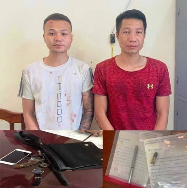 Dùng súng chĩa thẳng vào quán bia bóp cò - 1 Dùng súng chĩa thẳng vào quán bia bóp cò - 1