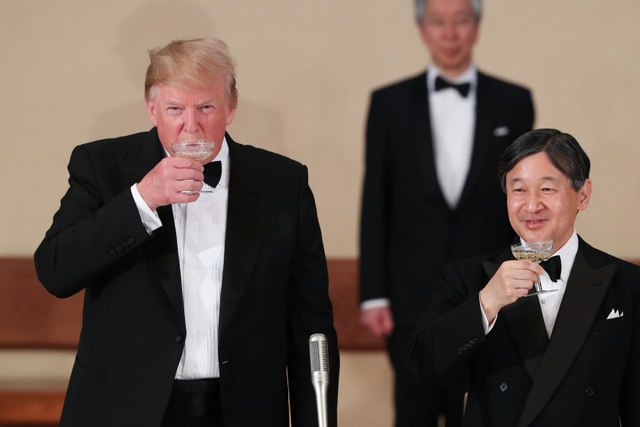 Tổng thống Trump dự quốc yến cùng Nhật hoàng Naruhito - 11