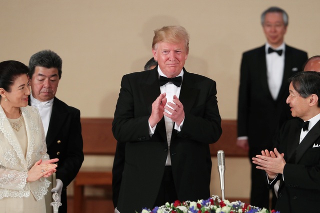 Tổng thống Trump dự quốc yến cùng Nhật hoàng Naruhito - 6
